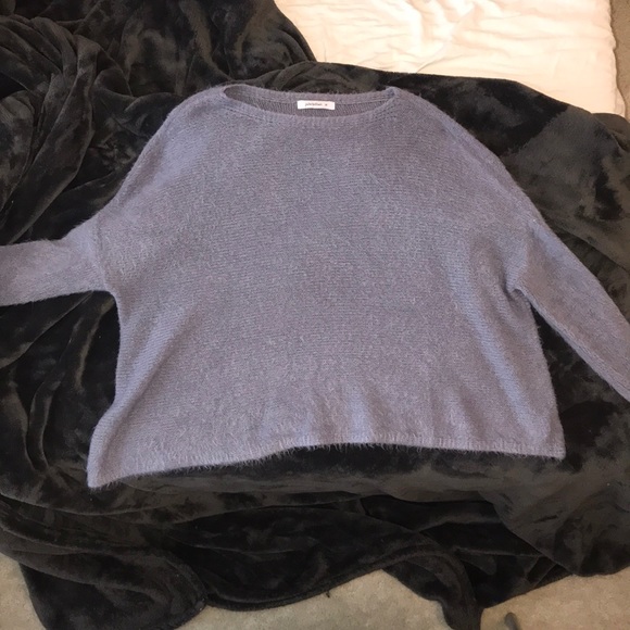 Bevello Julie Billart Lilac Slouchy Sweater - Picture 3 of 4